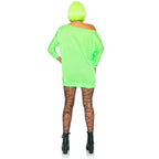 Spooky jersey dress.