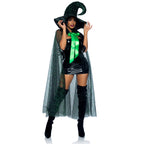 2 PC Glitter moon cape and wit