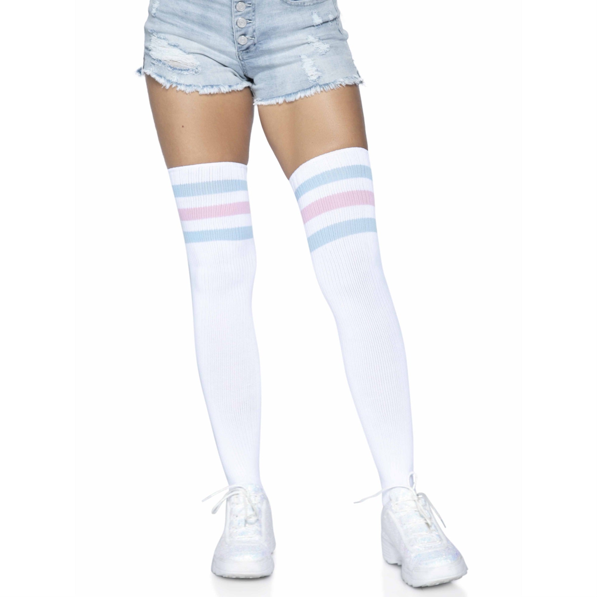 Athlete Thigh Hi W/ 3 Stripe T
