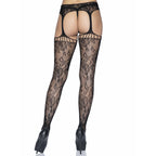 Gardenia lace stockings with n