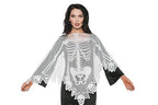 Women's Skeleton Lace Poncho