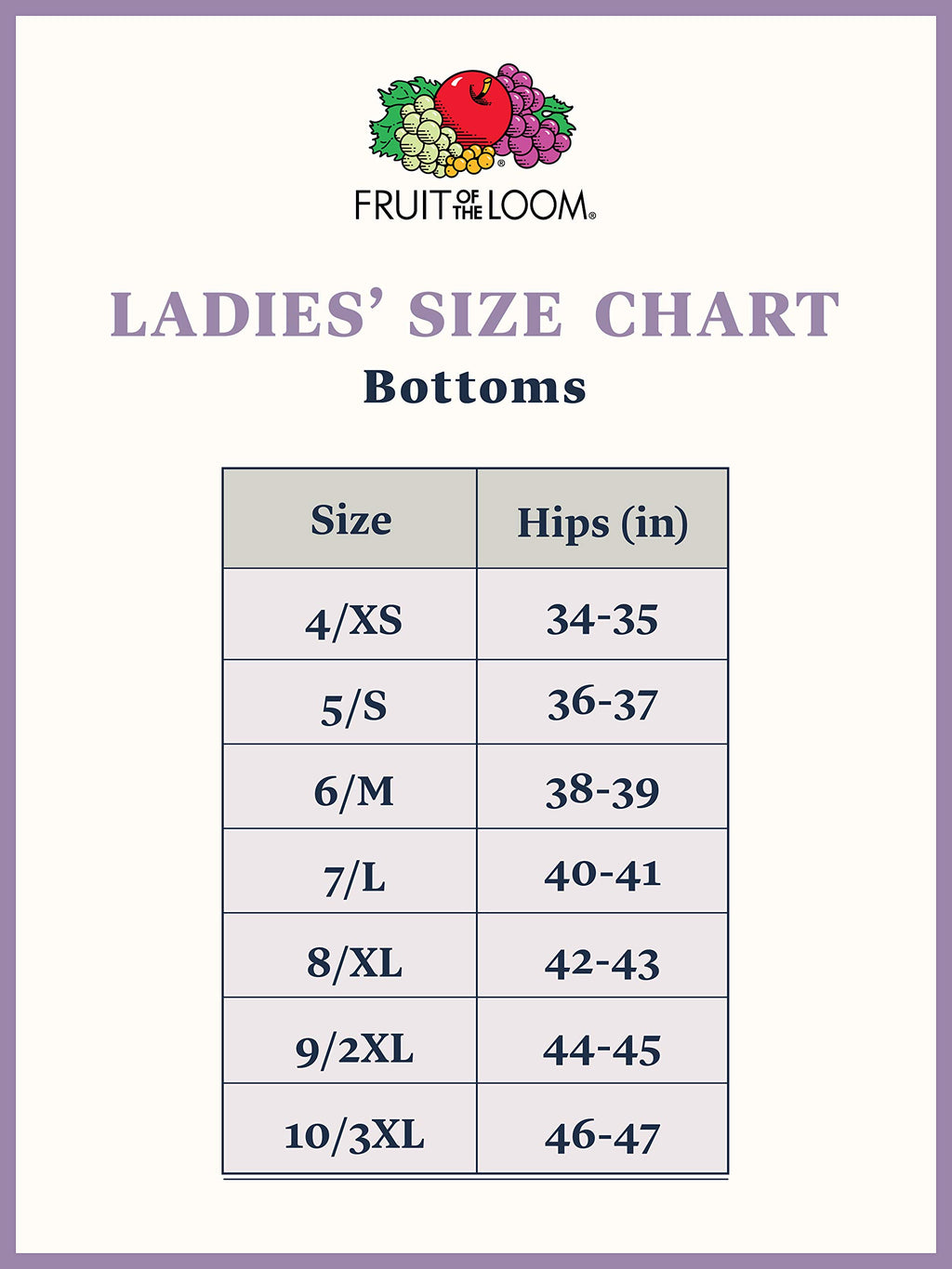 Fruit of the Loom Women's Eversoft Underwear, Tag Free & Breathable, Available in Plus Size, Brief-Cotton-6 Pack-White, 8