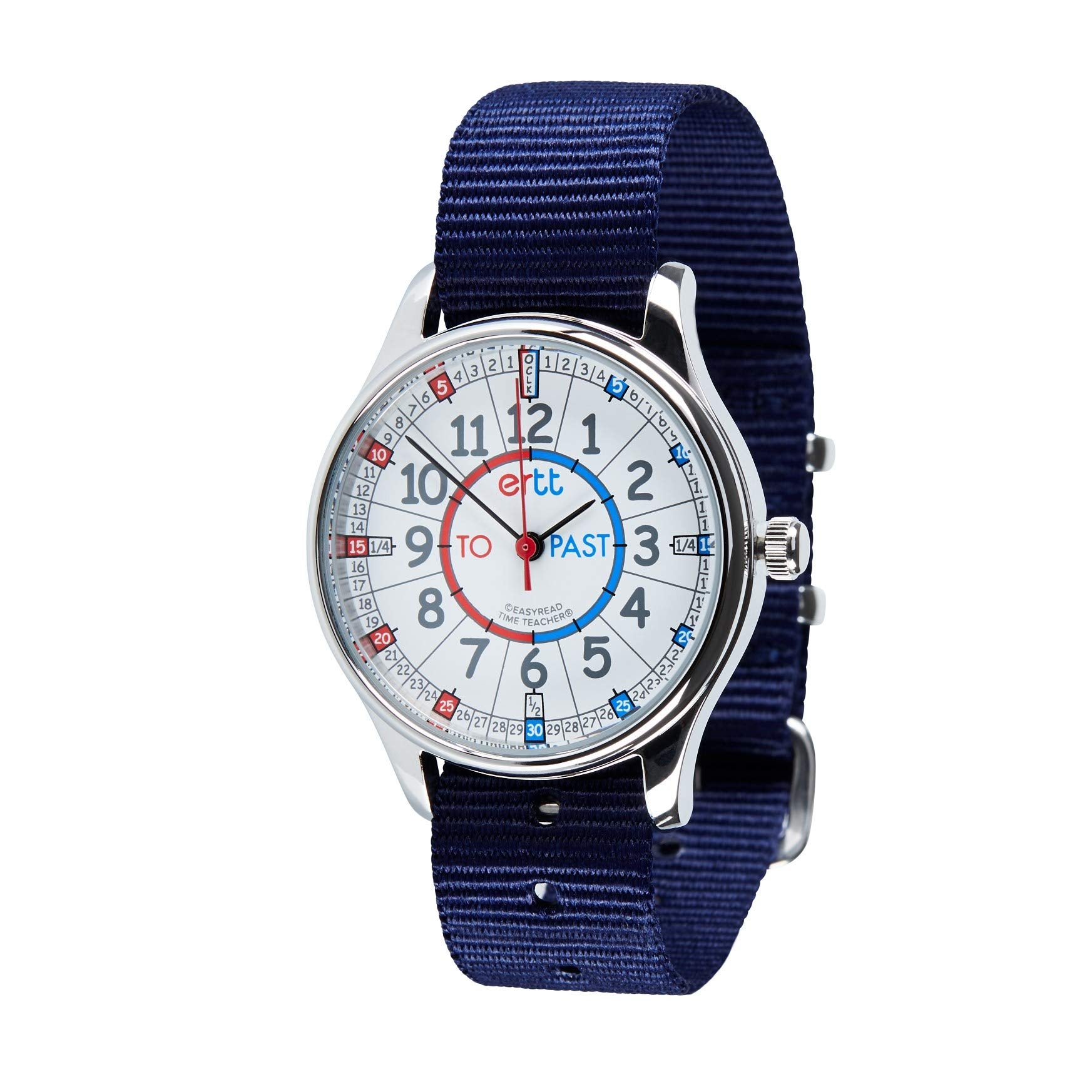 EasyRead Time Teacher Kids Waterproof Watch - Boys & Girls Time Teacher Watch - Kids Analog Watch - 3 Step Time Teacher Kids Wat
