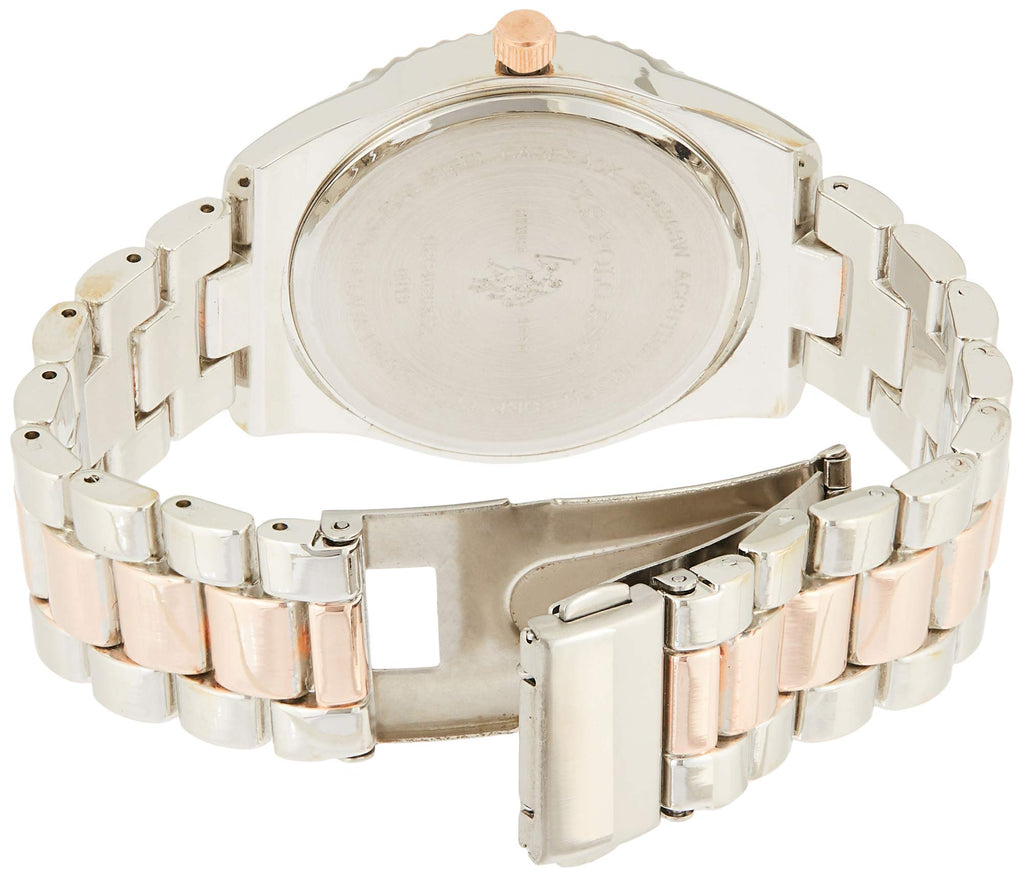 U.S. Polo Assn. Women's USC40263 Analog Display Analog Quartz Two Tone Watch