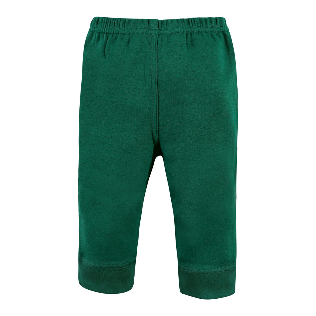 Hudson Baby Unisex Baby Cotton Pants and Leggings, Christmas Tree Truck, 0-3 Months