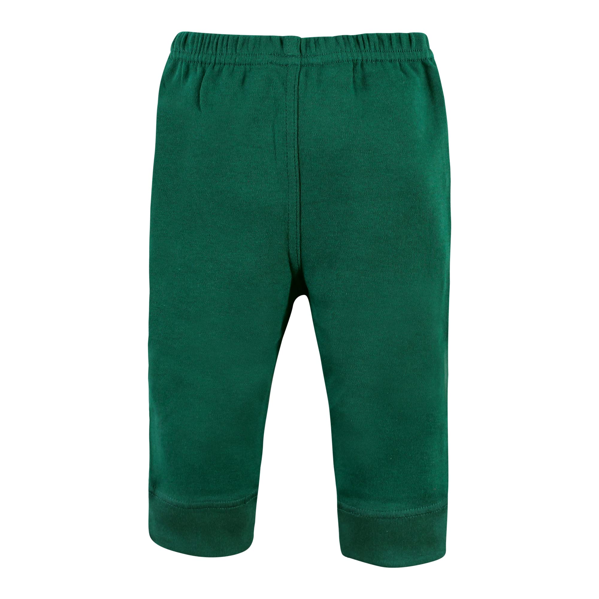 Hudson Baby Unisex Baby Cotton Pants and Leggings, Christmas Tree Truck, 0-3 Months