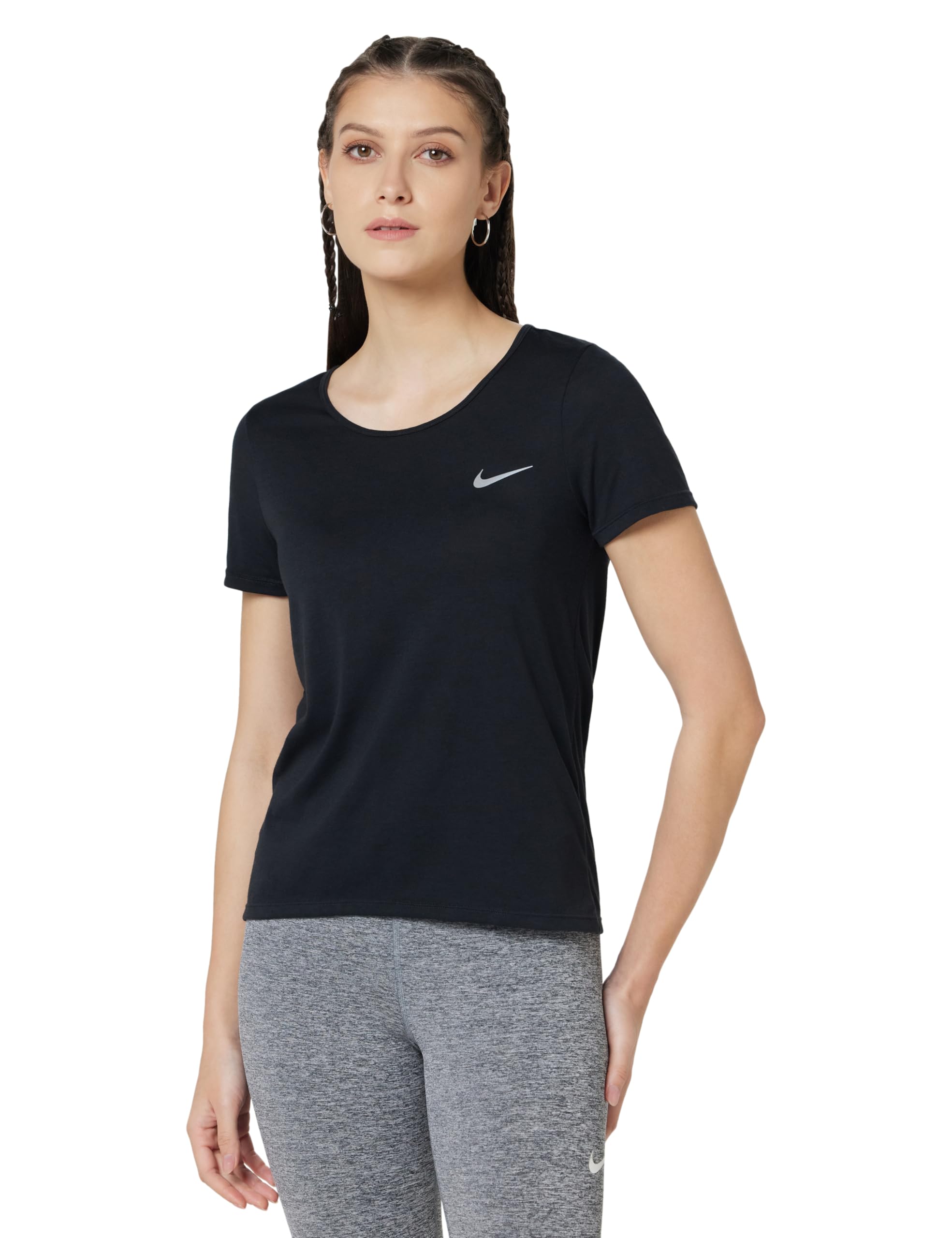Nike Dri-FIT Run Dvn Top Ss Women Active Shirts & Tees