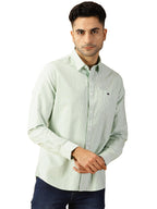 Thomas Scott Mens Slim Fit Casual Shirt Green