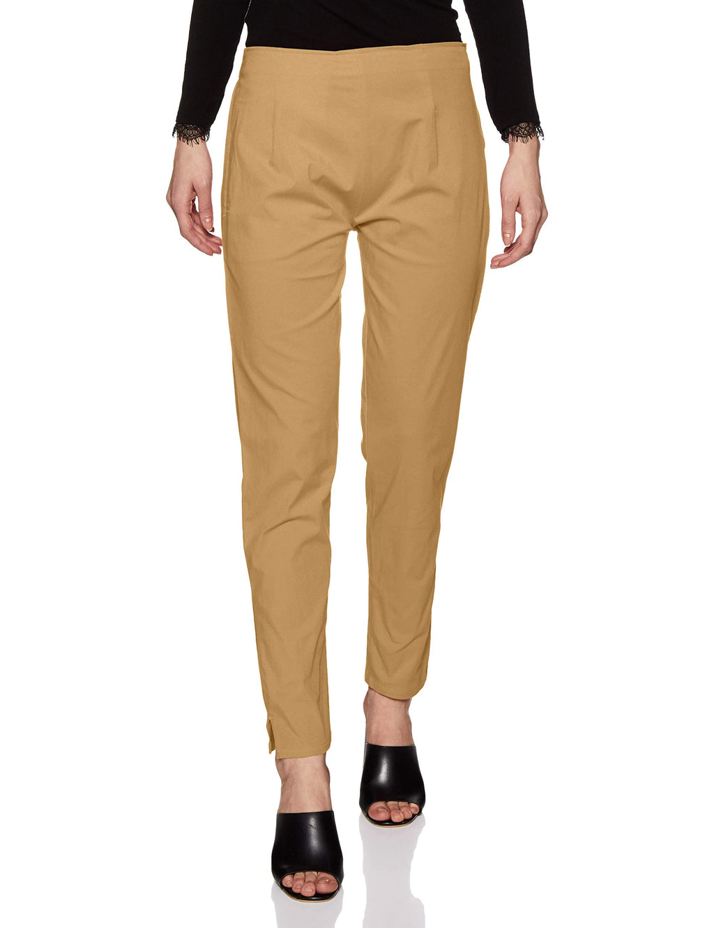 Rupa Softline 4D Cotton Stretch Comfort Kurti Mid Rise Pant For Women, All-Purpose Fashion For Western, Ethnic, And Casual Wear 