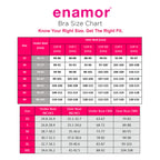 Enamor A042 Side Support Shaper Supima Cotton Everyday Bra - Non-Padded, Wirefree & High Coverage Purple
