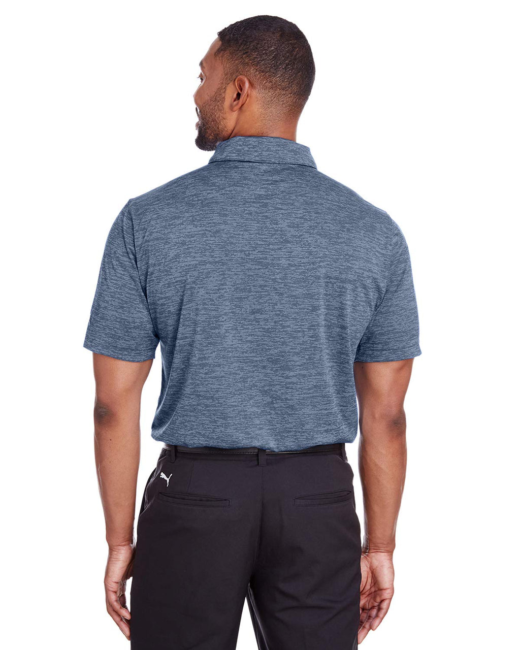 Mens Icon Heather Polo - PUMA BLAcK - M(D0102H7Y4NP)