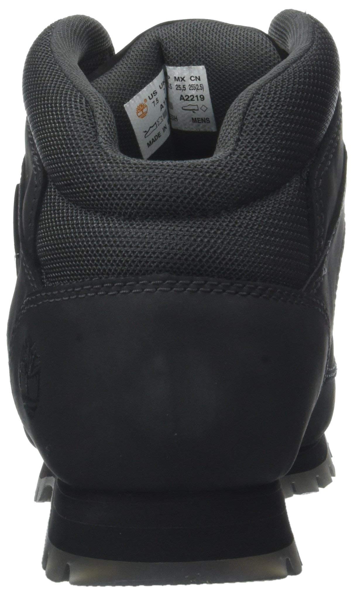 Timberland Men's Ankle Chukka Boots, Black Black Grey, 44 EU