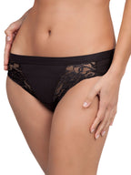 EGI Luxury Modal Women's Lace-Trimmed Briefs Panties. Proudly Made in Italy.(714)
