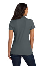 Port Authority Ladies core classic Pique Polo L100 graphite XS