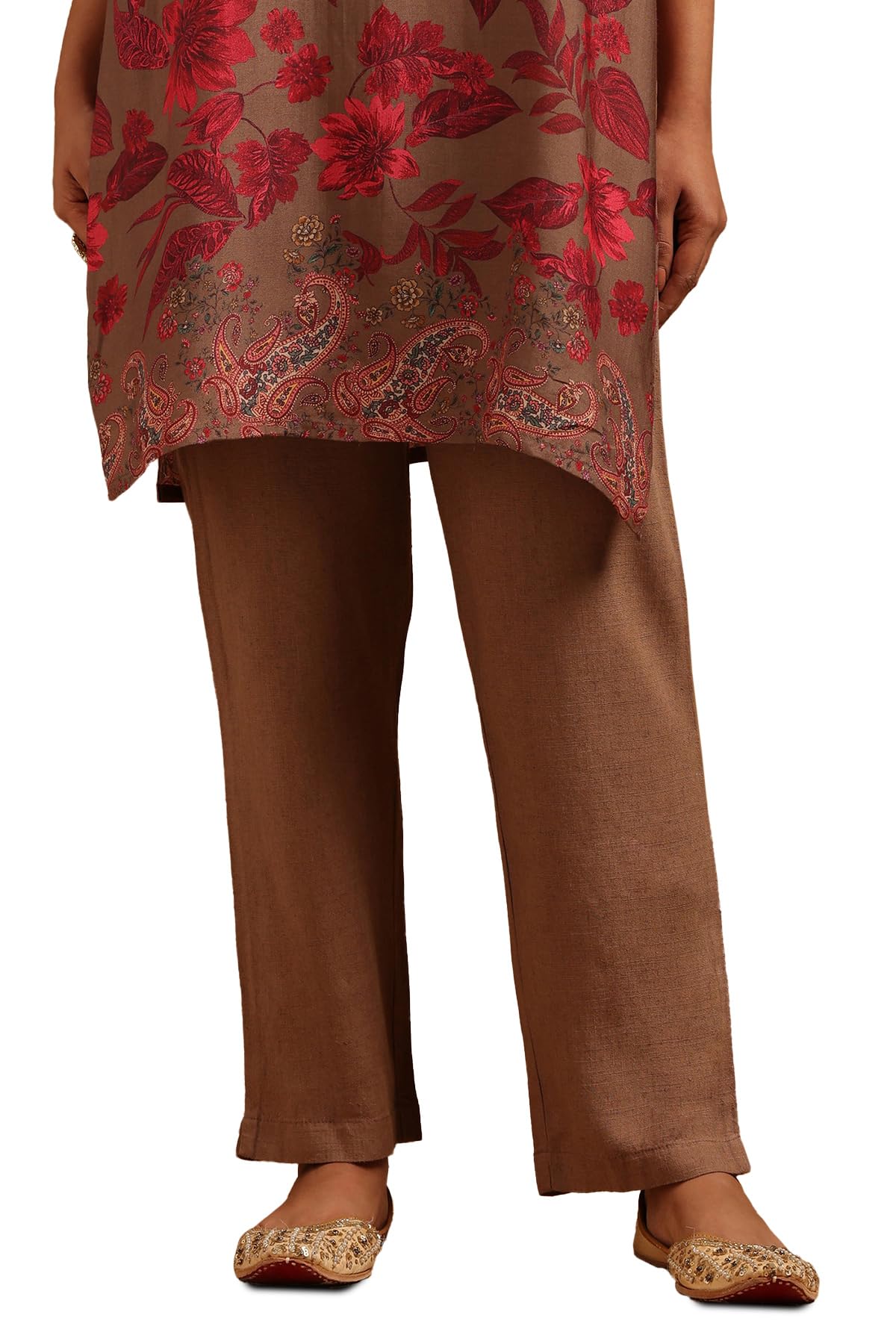 Soch Women Linen Blend Pant