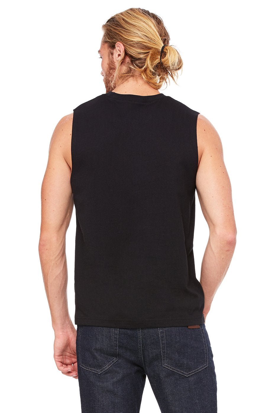 Unisex Jersey Muscle Tank - BLAcK - S(D0102H7WDAP)