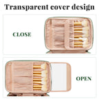 OCHEAL Makeup Bag,Large Travel Makeup Bag Organizer Cosmetic Bags for Women Washable Make Up Bag Makeup Organizer Case with Divi