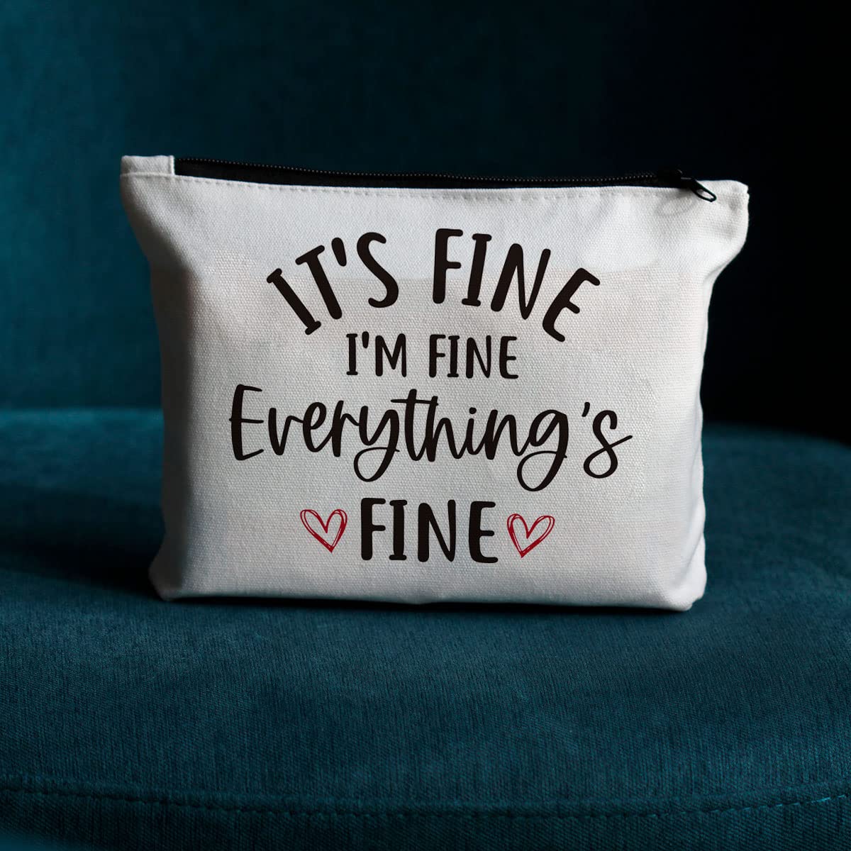 Inspirational Gifts for Women, Positive Inspirational Quotes Makeup Bag - Uplifting Encouragement Gifts for Women, Girls, Teens,