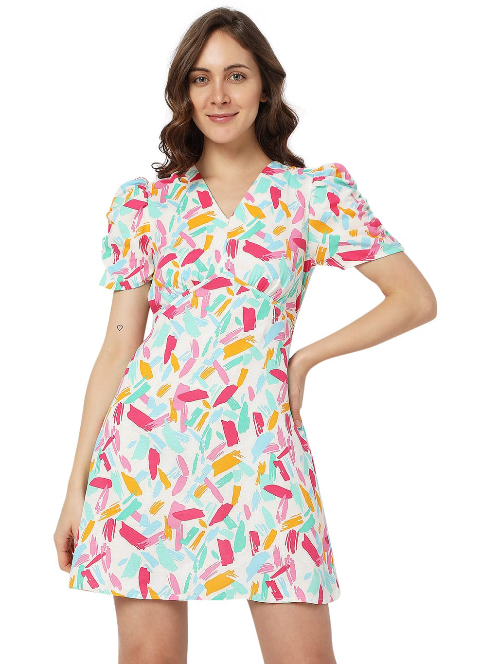 Vero Moda Slim Fit Dress (240188002_Birch_Xs)