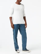 Dickies mens Relaxed Fit Carpenter jeans, Tinted Heritage Khaki, 38W x 32L US