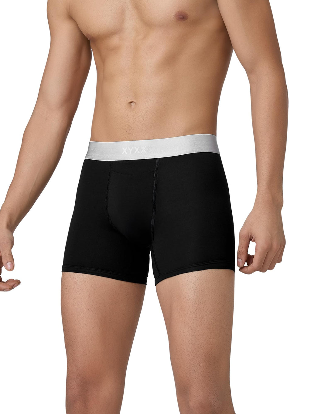 XYXX Mens Modal Classic Regular Trunks (Pack of 1) (XYTRNK_R8_1_Black