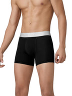 XYXX Mens Modal Classic Regular Trunks (Pack of 1) (XYTRNK_R8_1_Black