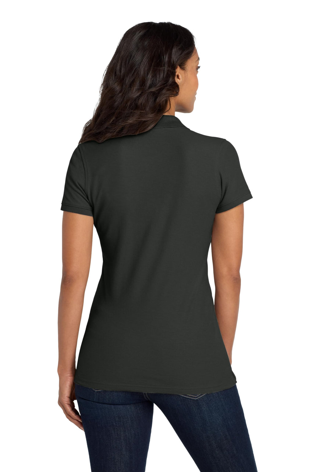 Port Authority Ladies core classic Pique Polo 3XL Deep Black