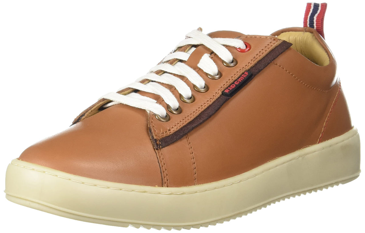 Red Chief Genuine Leather Casual Shoes for Men (RC3719 006 7) TAN 7