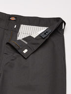 Dickies Boy's Big Flex Waist Flat Front Pants, Charcoal, 10 Husky
