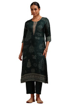 Soch Women Russian Silk Ethnic Motifs Kurta Set with Cutdana