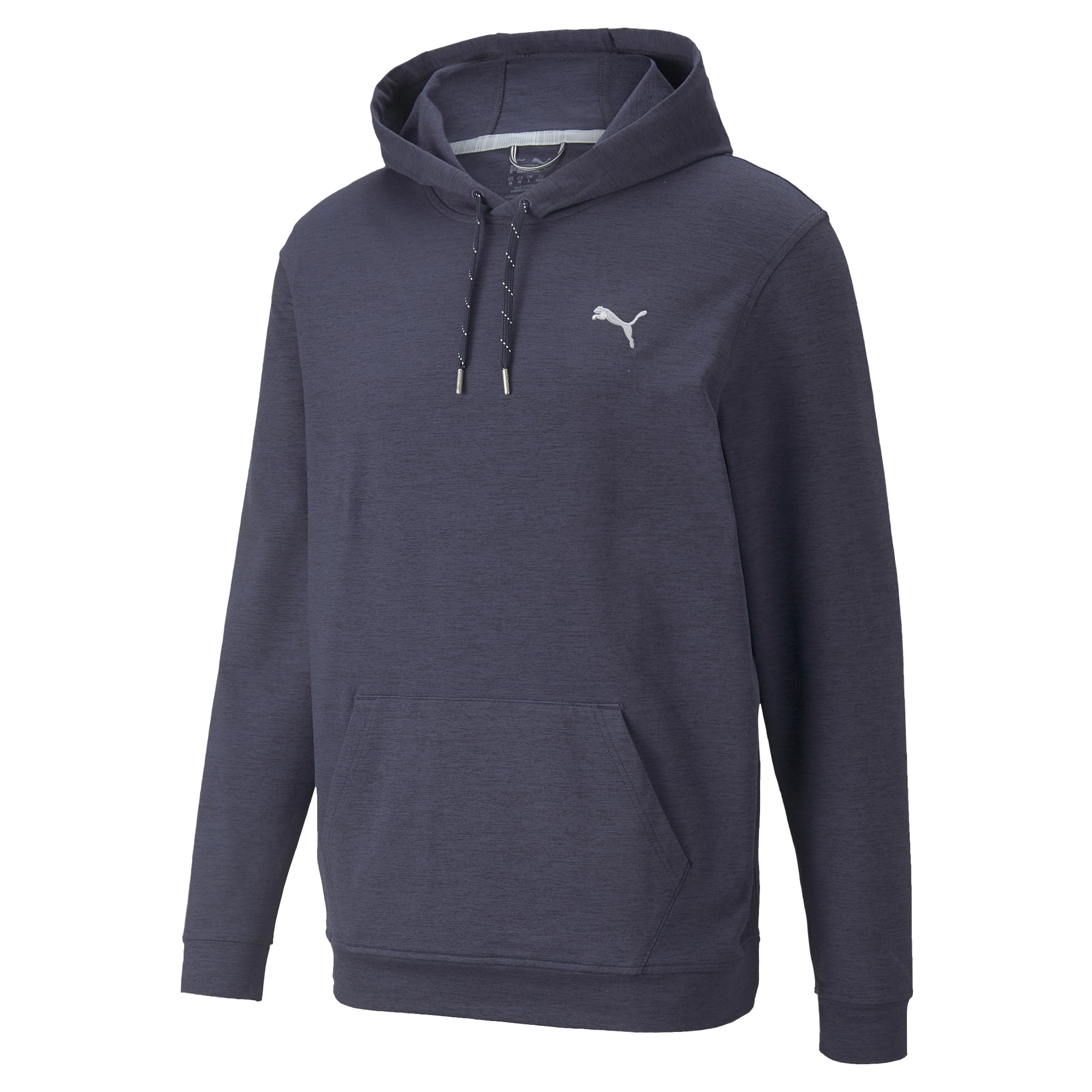 Mens cloudspun Progress Hooded Sweatshirt - NAVY BLAZER HTHR - S(D0102H7DI92)