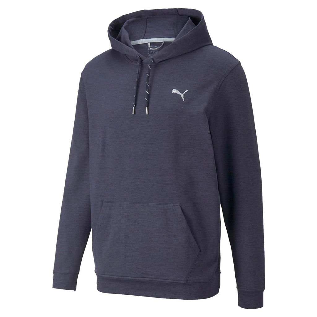 Mens cloudspun Progress Hooded Sweatshirt - NAVY BLAZER HTHR - S(D0102H7DI9T)