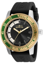Invicta Men's Specialty 45mm Silicone Quartz Watch, Black (Model: 35679)