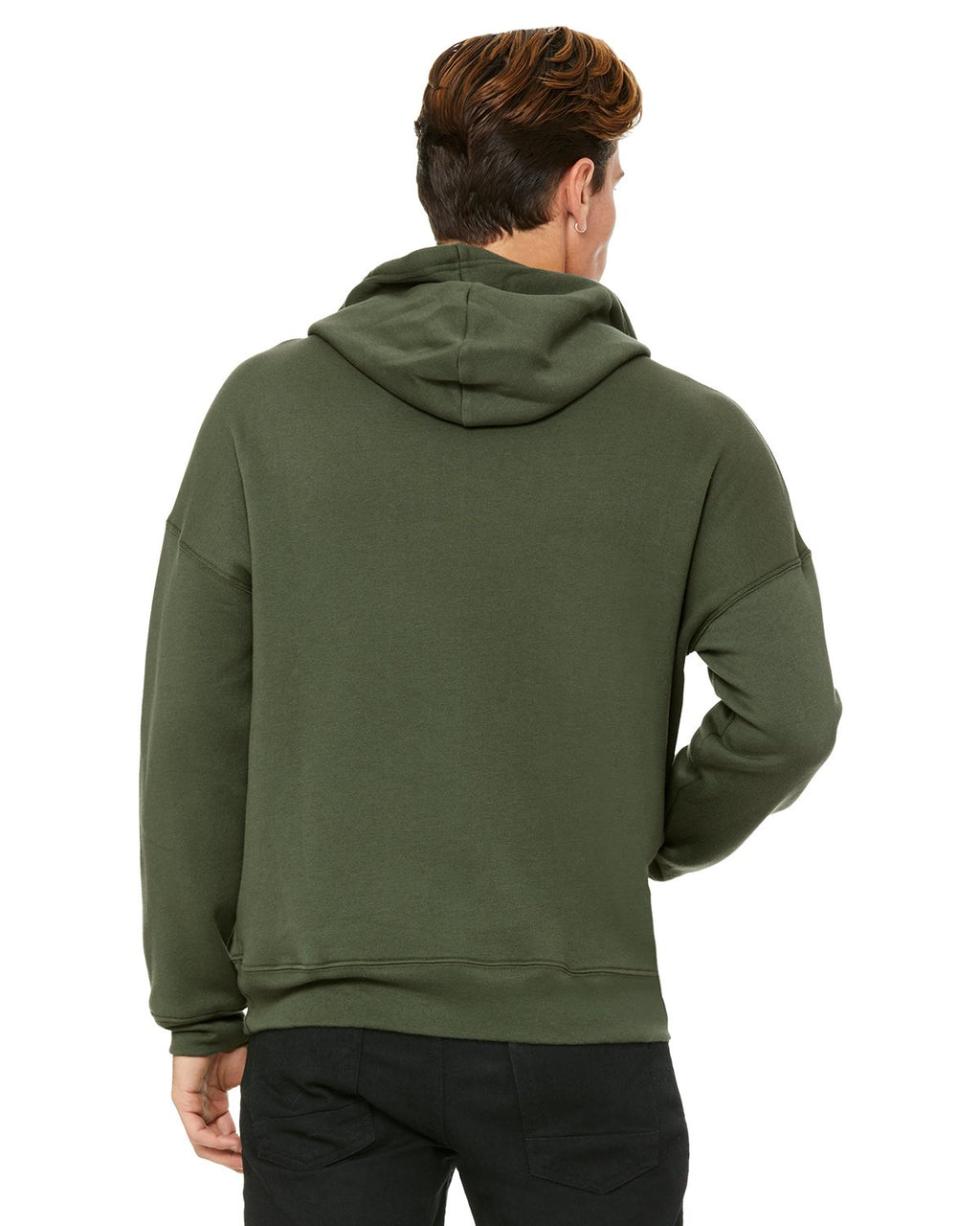 Unisex Sponge Fleece Pullover DTM Hoodie - DARK gREY - XS(D0102H7KXgP)