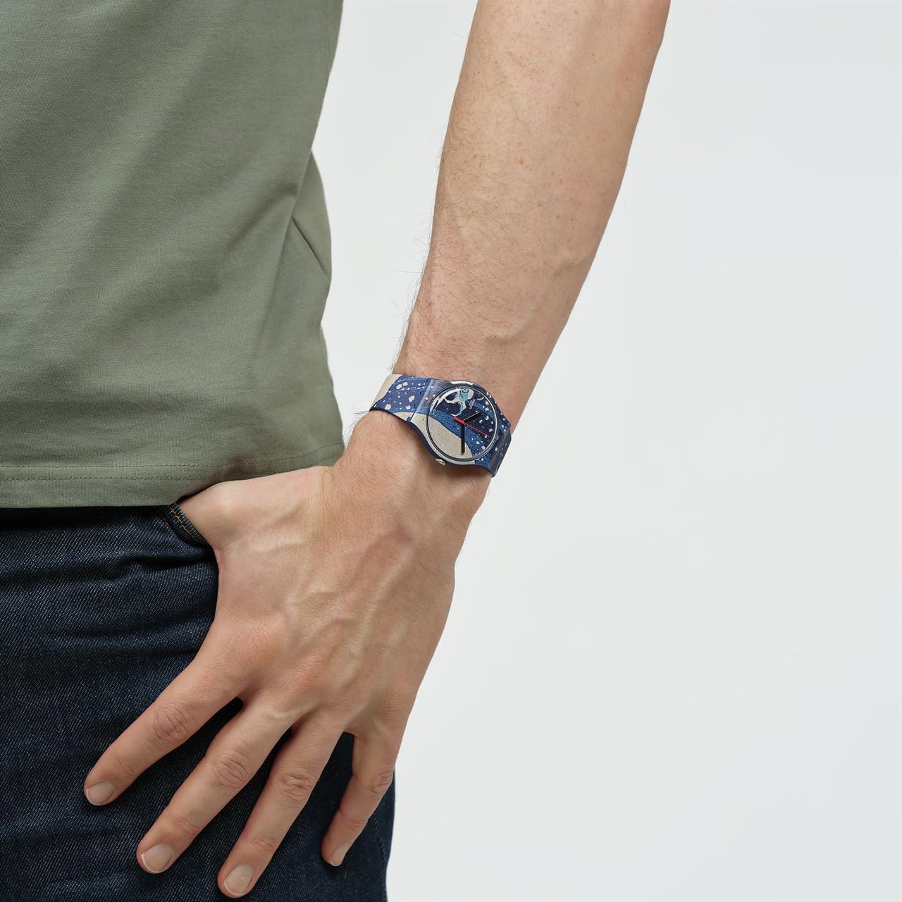 Swatch Wave by Hokusai & Astrolabe Quartz Watch