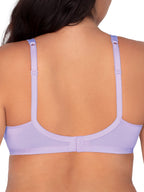 Fruit of the Loom Womens Cotton Stretch Extreme Comfort Full Coverage Bra, Desert Dusk/Grey/Lilac Whisper, 42D US