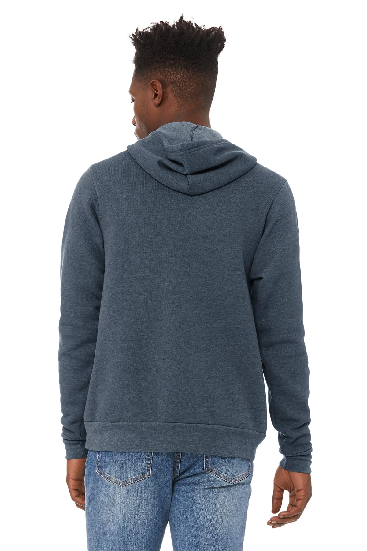 Unisex Sponge Fleece Pullover Hoodie - NAVY - S(D0102H7WIFX)
