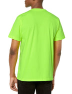 Dickies mens Heavyweight Crew Neck Short Sleeve Tee Big-tall T Shirt, Bright Yellow, 3X-Large Big Tall US