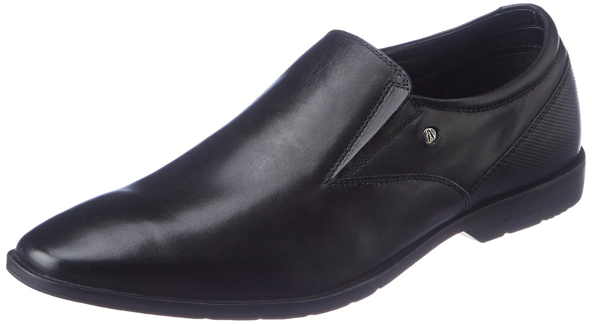Hush Puppies Mens ADAM Slipon E 24 Black Formal Shoes  7 UK (8546047) 7