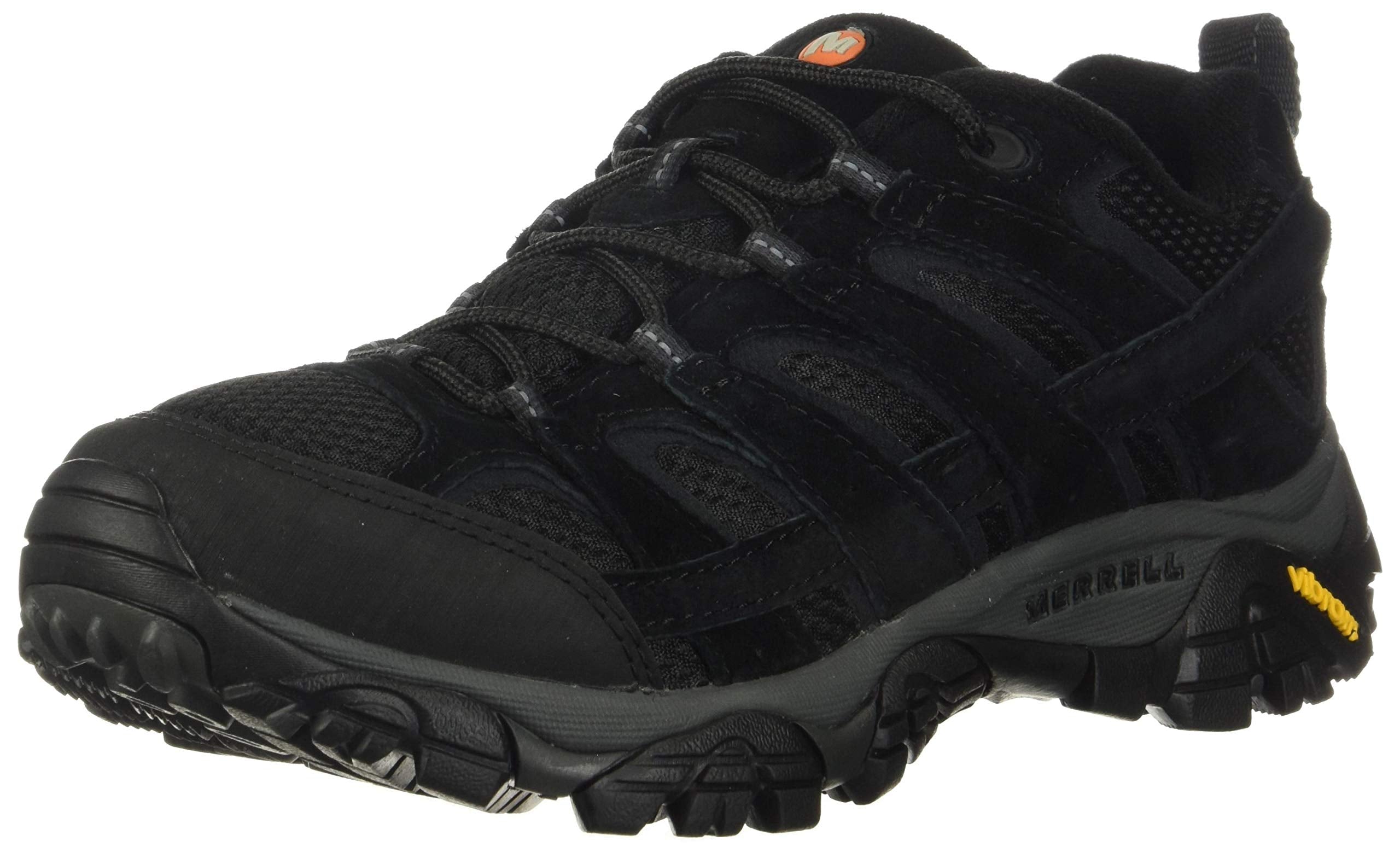 Merrell Mens Moab 2 Vent Hiking Shoe, Black Night, 10 Wide