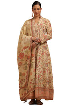 Soch Women Tissue Botanical Print Suit Set with Cutdana
