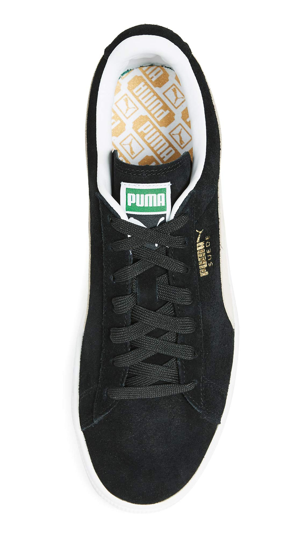 PUMA Suede Classic XXI Alternate Closure (Toddler) Black White 9 Toddler M