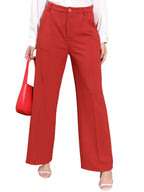 Ketch WomenS Regular Casual Pants (Khpn000008_Red
