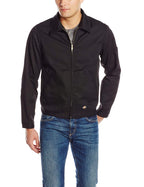 Dickies Men's Unlined Eisenhower Jacket, Black, 2X Large
