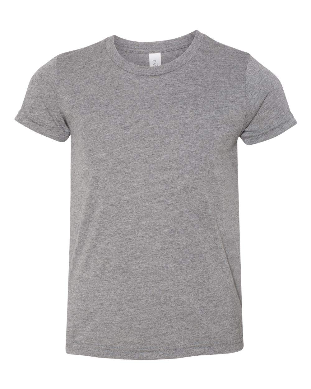 Youth Triblend Short-Sleeve T-Shirt - BLUE TRIBLEND - M(D0102H7W6JT)