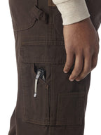 Wrangler Riggs Workwear mens Ranger work utility pants, Dark Brown, 40W x 36L US