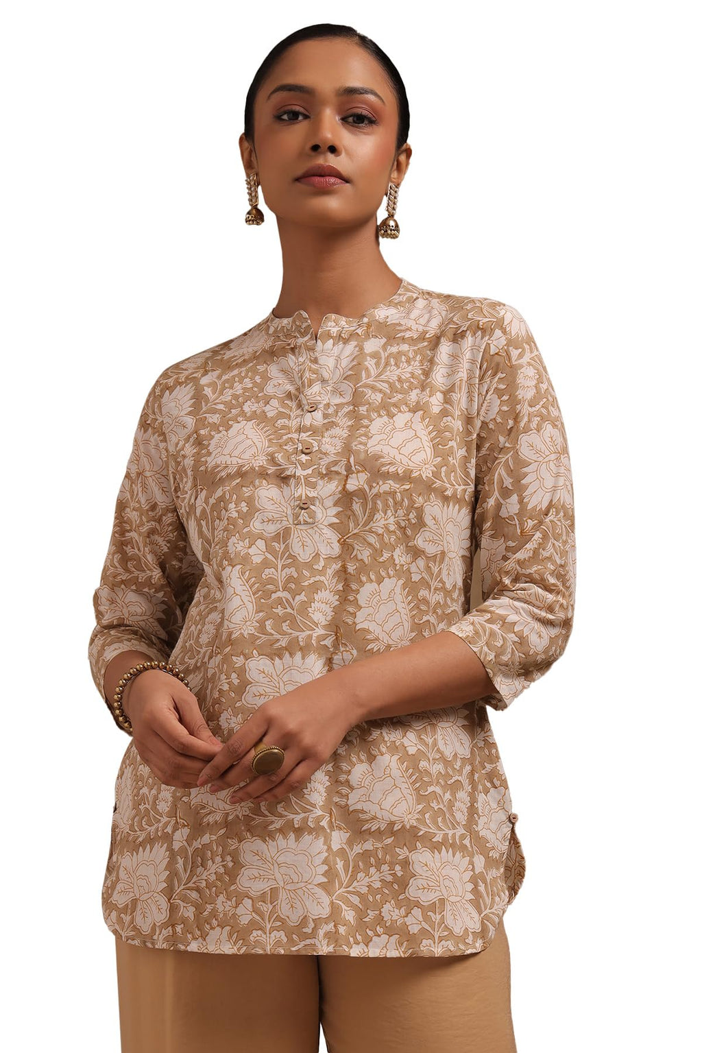Soch Women Cotton Floral Print Blouse