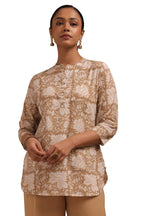 Soch Women Cotton Floral Print Blouse