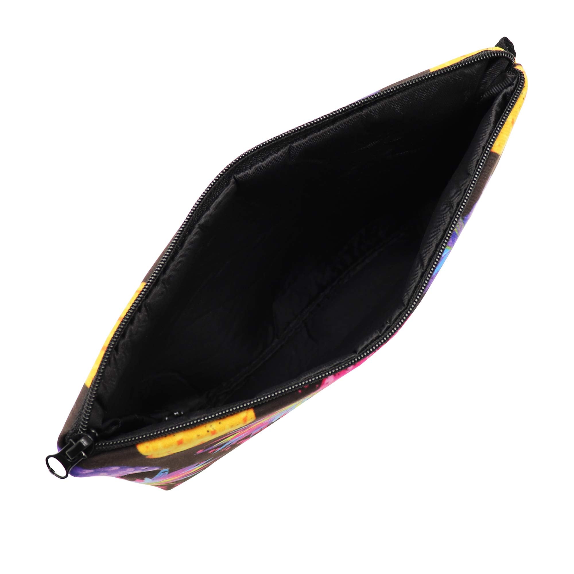 Cute Travel Makeup Bag Cosmetic Bag Small Pouch Gift for Women (Pineapple Colorful)