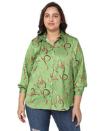 Vero Moda Curve Relaxed Fit Shirt (262814001_Kelp_L)